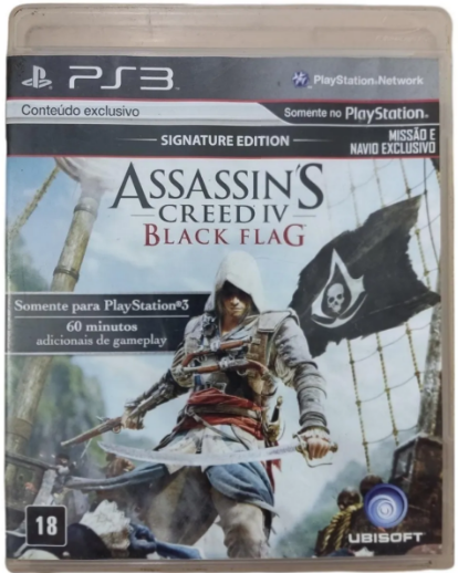 Assassins Creed Iv Black Flag (PS3) – Geração Bit Games