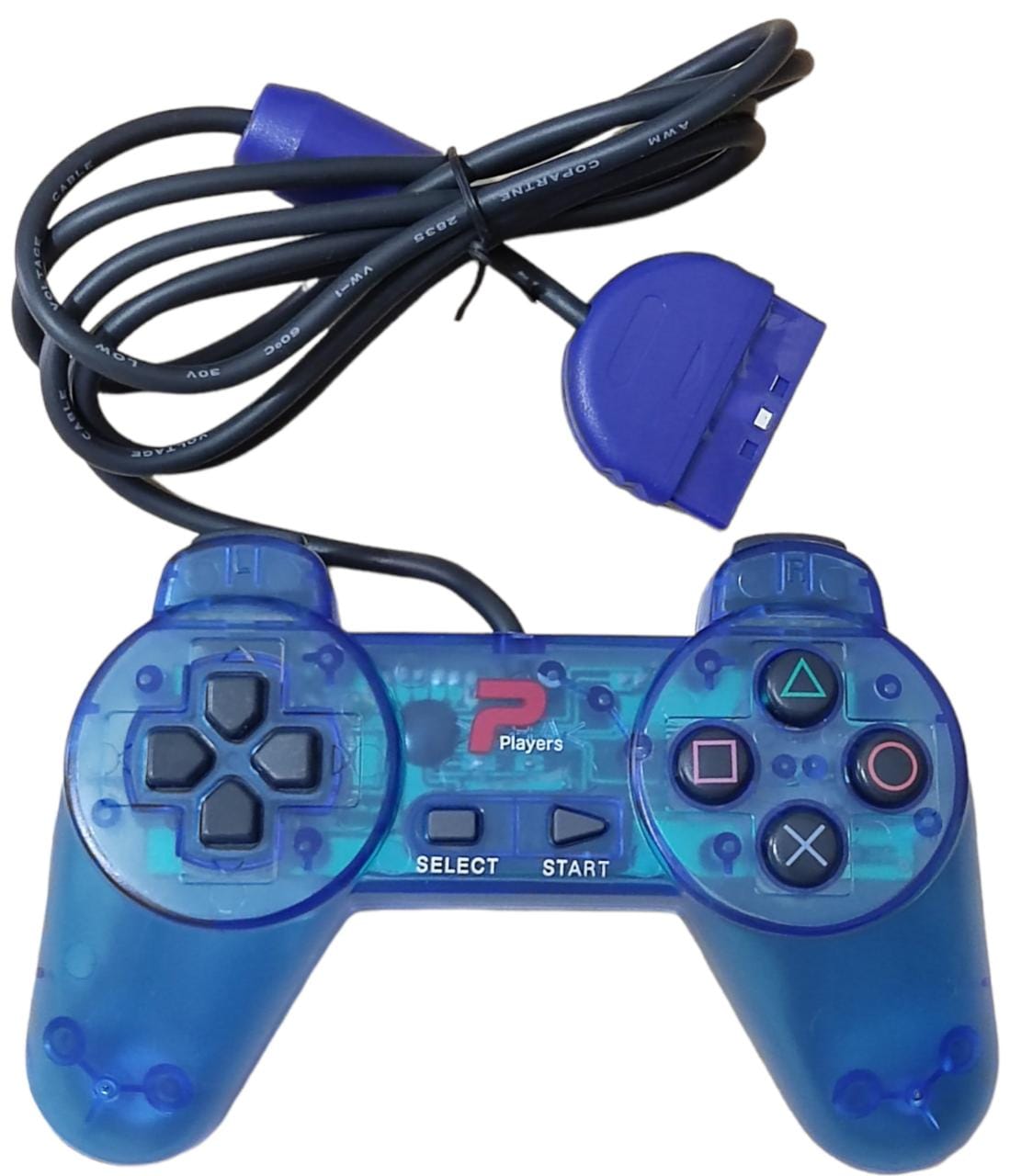 Controle Joystick Compatível com Playstation 1 Ps1 com fio - PG