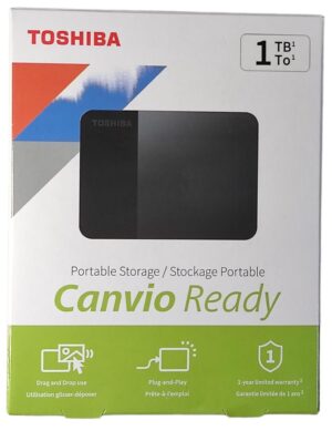 Hd Externo Usb 1tb Portátil Toshiba Canvio Ready